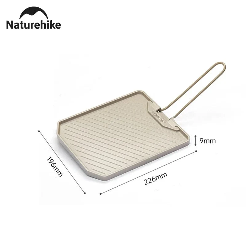 Naturehike Antihaft-Bratpfanne Outdoor Camping Kochgeschirr Camping Ausrüstung Titan Topf Camping Küche Accesorios Festland China