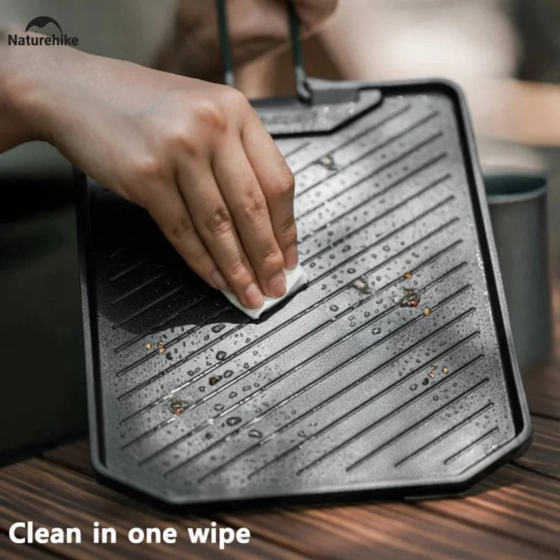 Naturehike Antihaft-Bratpfanne Outdoor Camping Kochgeschirr Camping Ausrüstung Titan Topf Camping Küche Accesorios Festland China