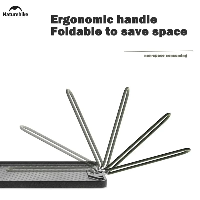 Naturehike Antihaft-Bratpfanne Outdoor Camping Kochgeschirr Camping Ausrüstung Titan Topf Camping Küche Accesorios Festland China