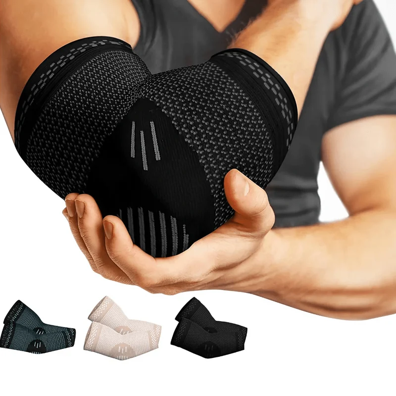 1 STÜCKE Elastische Ellenbogenbandage Arm Sport Unterstützung Ellenbogen Sport Sicherheit Cotoveleira Atmungsaktive Armmanschette Ellenbogenschützer Kompression Coderas