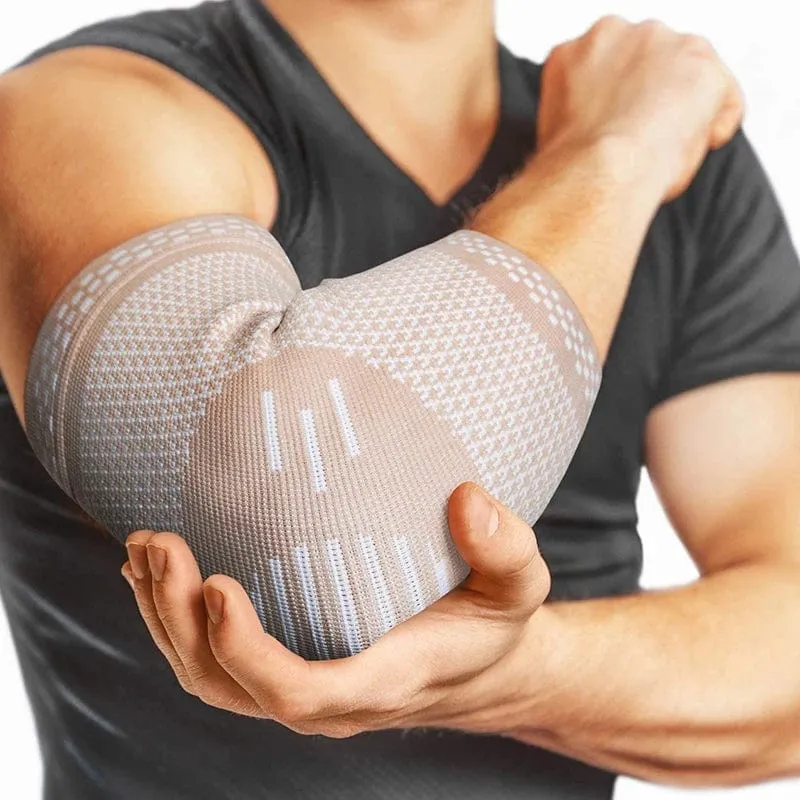 1 STÜCKE Elastische Ellenbogenbandage Arm Sport Unterstützung Ellenbogen Sport Sicherheit Cotoveleira Atmungsaktive Armmanschette Ellenbogenschützer Kompression Coderas