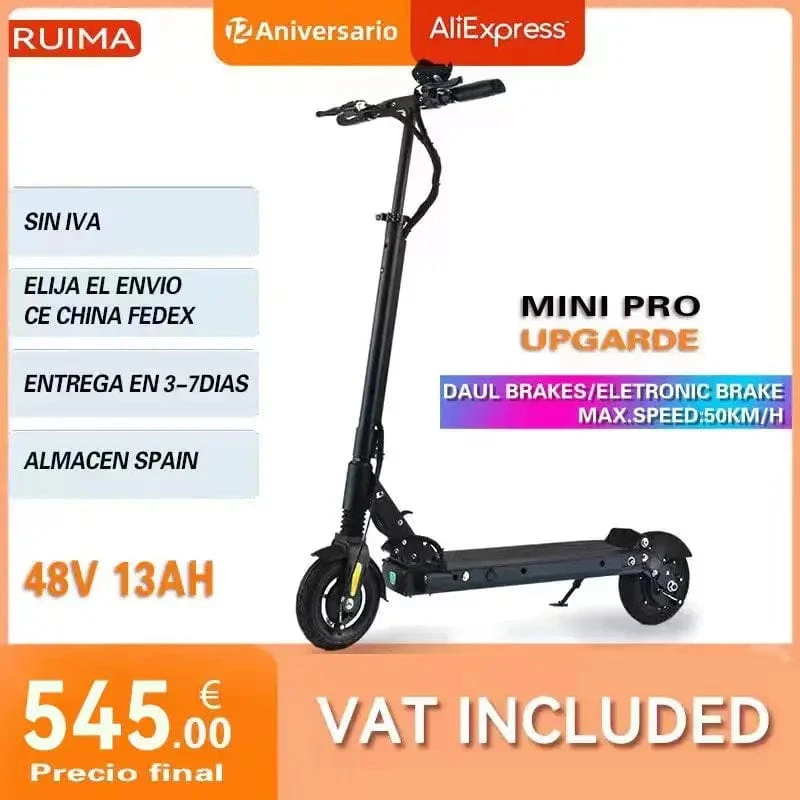 RUIMA mini4 PRO Upgrade BLDC HUB starker Elektroroller leistungsstarker Speedway Mini Pro Scooter wasserdichte Version