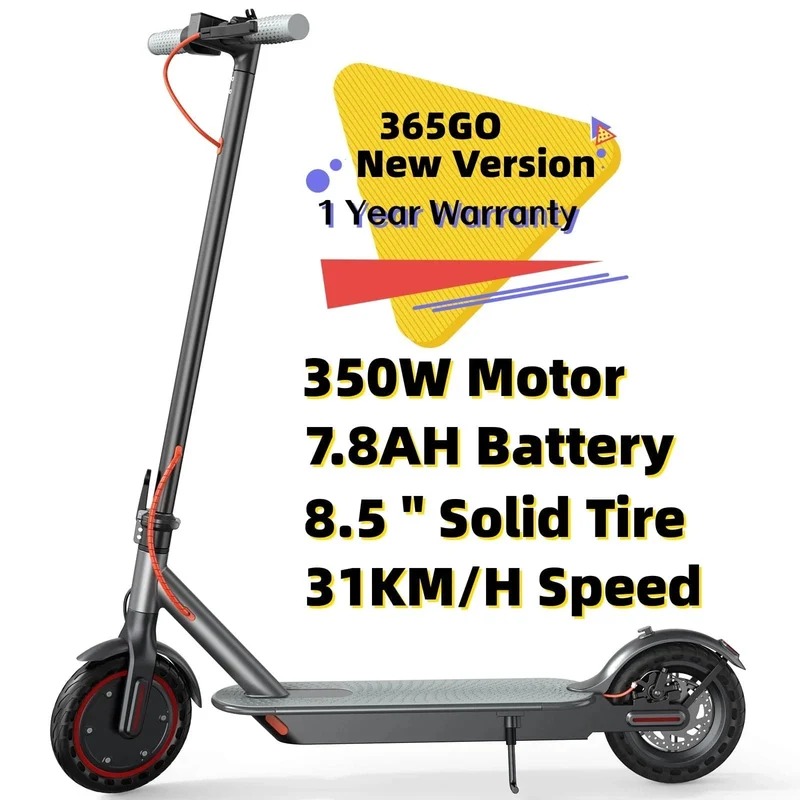 AOVOPRO 350W/500W Elektroroller 7.8-14.5AH Erwachsene Smart APP Escooter 31KM/H 8.5 Zoll M365 Roller Gebrauchte Version Kostenloser Versand