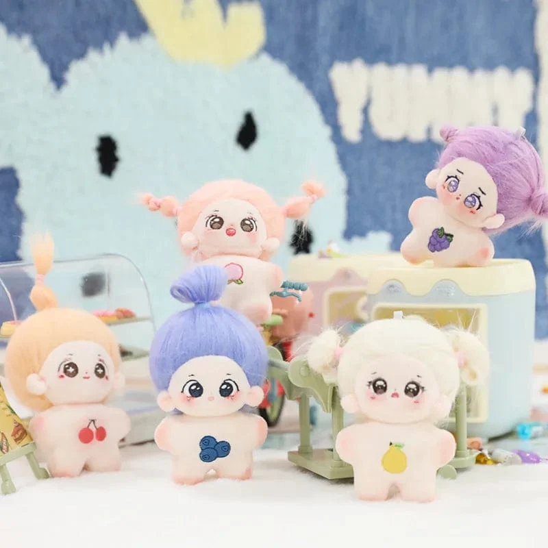 10cm Kawaii Mini Idol Puppe Anime Plüsch Stern Puppen Gefüllte Anpassung Figur Spielzeug Weinen Baumwolle Baby Plüschtiere Spielzeug Fans Geschenk