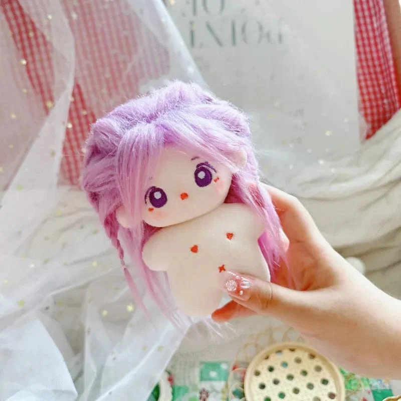 10cm Kawaii Mini Idol Puppe Anime Plüsch Stern Puppen Gefüllte Anpassung Figur Spielzeug Weinen Baumwolle Baby Plüschtiere Spielzeug Fans Geschenk