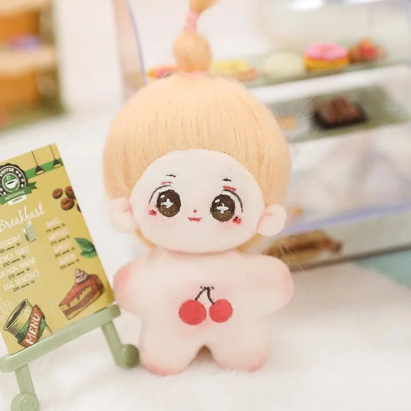 10cm Kawaii Mini Idol Puppe Anime Plüsch Stern Puppen Gefüllte Anpassung Figur Spielzeug Weinen Baumwolle Baby Plüschtiere Spielzeug Fans Geschenk
