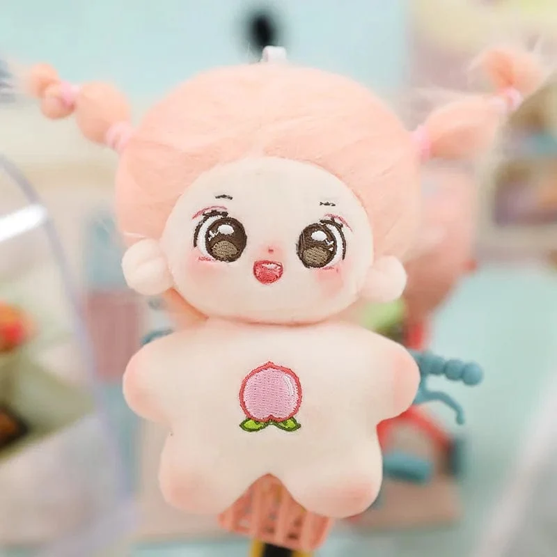 10cm Kawaii Mini Idol Puppe Anime Plüsch Stern Puppen Gefüllte Anpassung Figur Spielzeug Weinen Baumwolle Baby Plüschtiere Spielzeug Fans Geschenk