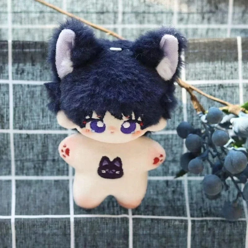 10cm Kawaii Mini Idol Puppe Anime Plüsch Stern Puppen Gefüllte Anpassung Figur Spielzeug Weinen Baumwolle Baby Plüschtiere Spielzeug Fans Geschenk