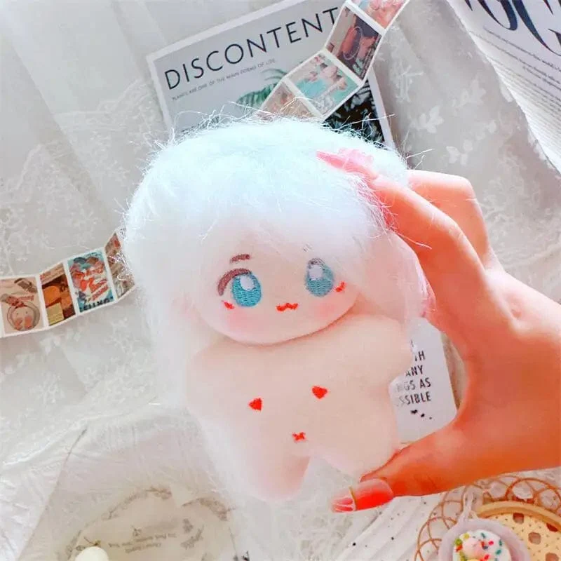 10cm Kawaii Mini Idol Puppe Anime Plüsch Stern Puppen Gefüllte Anpassung Figur Spielzeug Weinen Baumwolle Baby Plüschtiere Spielzeug Fans Geschenk
