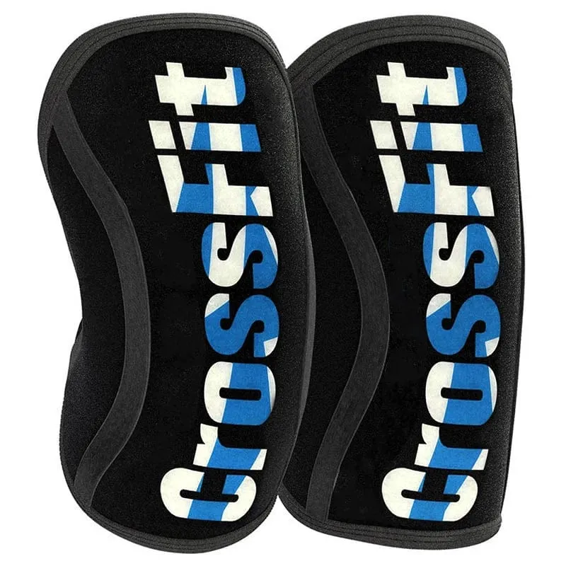 Frauen Männer Teenager 7mm Neopren Sport Knie Pads Kompression Gewichtheben Druck Crossfit Training Knie Pads Unterstützung Individuelles Logo