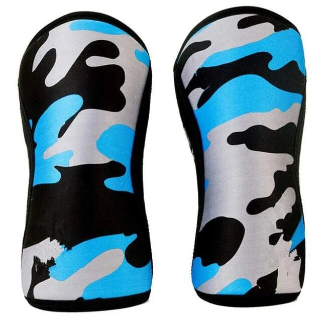 Frauen Männer Teenager 7mm Neopren Sport Knie Pads Kompression Gewichtheben Druck Crossfit Training Knie Pads Unterstützung Individuelles Logo