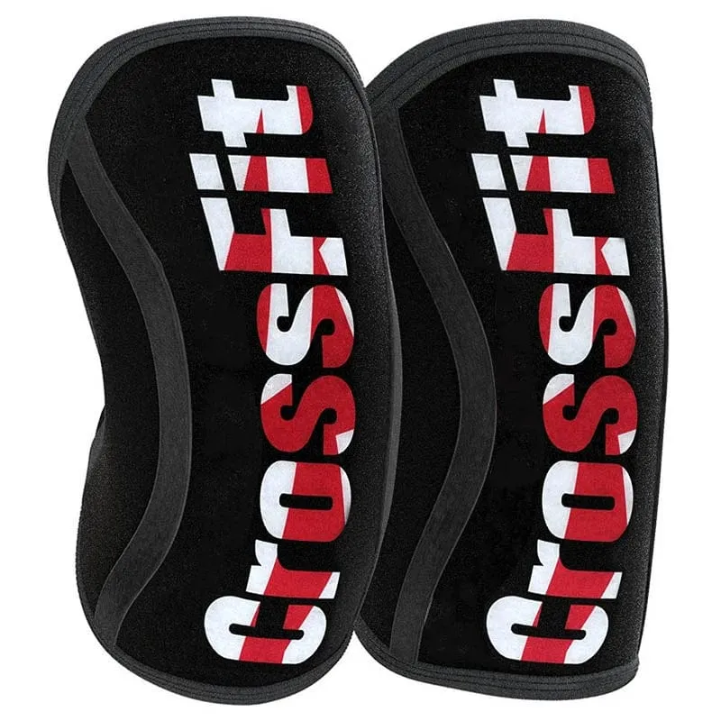 Frauen Männer Teenager 7mm Neopren Sport Knie Pads Kompression Gewichtheben Druck Crossfit Training Knie Pads Unterstützung Individuelles Logo