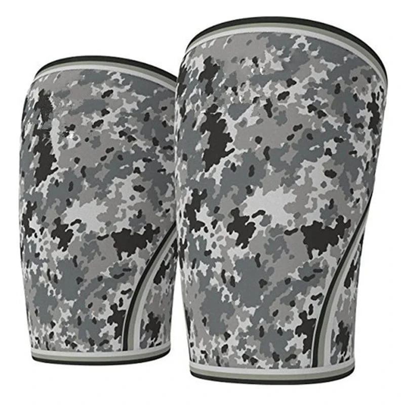 Frauen Männer Teenager 7mm Neopren Sport Knie Pads Kompression Gewichtheben Druck Crossfit Training Knie Pads Unterstützung Individuelles Logo