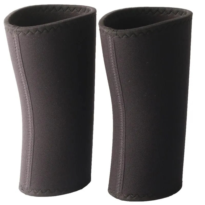 7mm Zellstoffauskleidung Steife Knie-Ärmel Neopren Professionelle Knie-Unterstützung Gewichtheben Sport Sicherheit Crossfit Krafttraining Klammer
