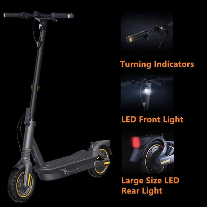 EU-Aktie Ninebot von Segway Max G2 Smart Elektroroller 35 km/h Geschwindigkeit 70 km große Reichweite 450 W Motor Original G2 Kickscooter