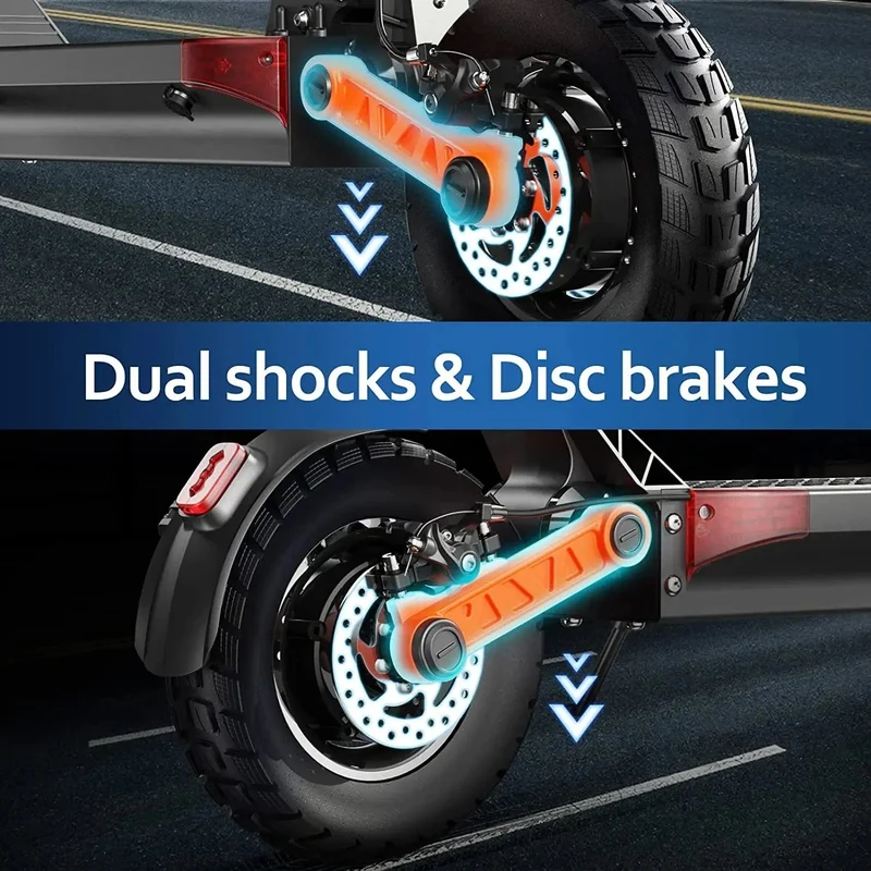 Elektroroller JOYOR S10-S Dual Motor 2000W60V18AH Akku Faltbarer Offroad-E-Scooter APP Smart ABE GENEHMIGT Elektroroller