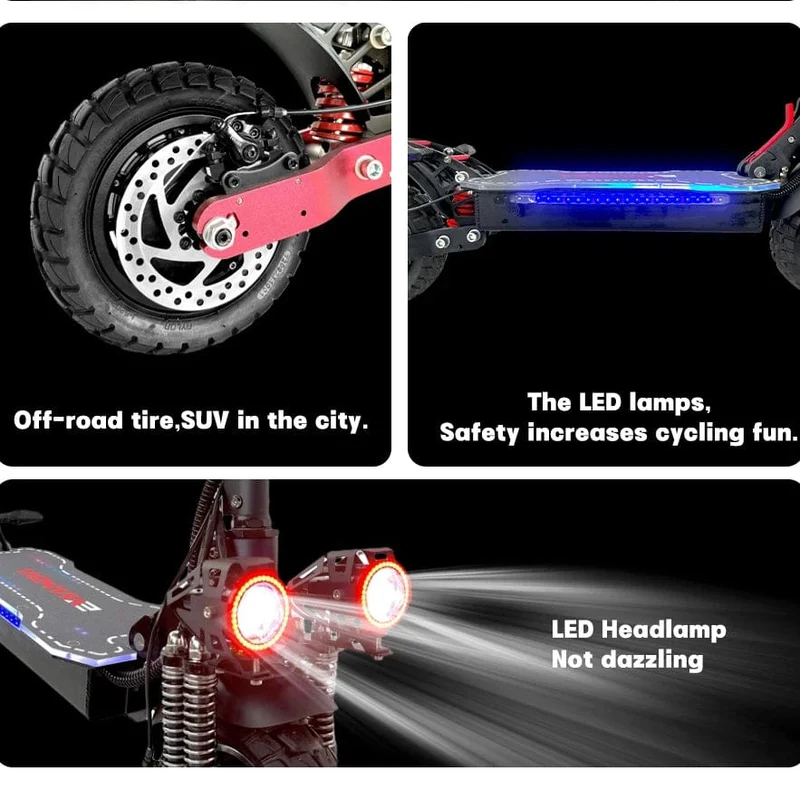 X6 PRO Elektroroller US EU Deutschland Lager Dual Motor Off Road faltbar Erwachsene Mobilität E Scooter Elektro 1200 W 2400 W 48 V