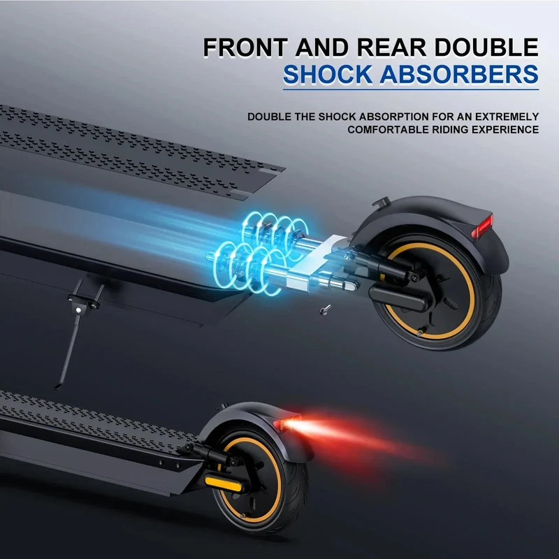 JUICEASE ESMax 500 W/1000 W Elektroroller, Höchstgeschwindigkeit 35 km/h, E-Scooter für Erwachsene, 45 km Reichweite, faltbare Mobilität, elektrische Tretroller