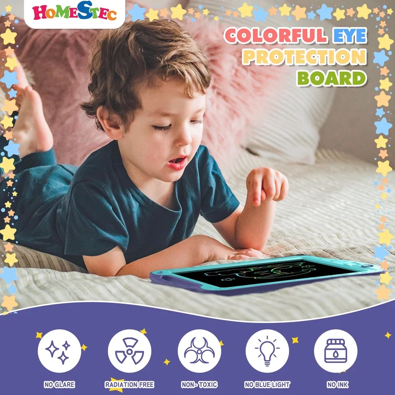 AstroDraw Farbiges Zeichentablett für Kinder, Reiseaktivitäten, Spielzeug, Weltraum-Doodle-Brett, Autismus, sensorische Kleinkind-Geschenke zum Geburtstag