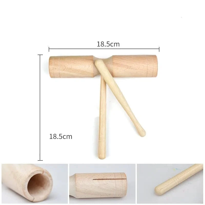 Kleinkinder Früherziehung Kastagnetten Sandhammer Tamburin Kindergarten Orff Schlaginstrument Musikspielzeug für Baby 1St