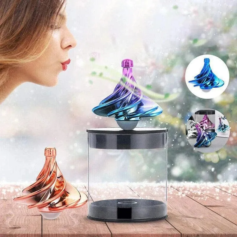 Pneumatische Gyro Dekompression Spielzeug Gyro Bunte Wind Blasen Rotierenden Gyro Pneumatische Kreisel Zappeln Spielzeug Für Kinder Geschenk