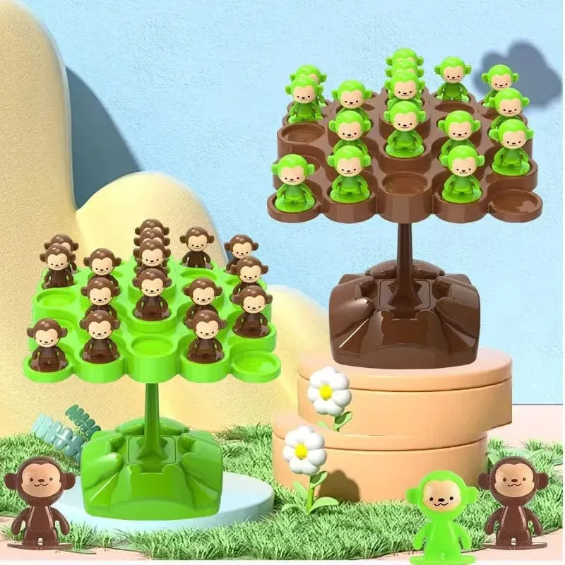 Mini-Affen-Balance-Baum, Familienspiele, Desktop-Spielzeug für Kinder, Geburtstagsfeier, Gastgeschenke, Babyparty-Geschenke, Pinata-Füller
