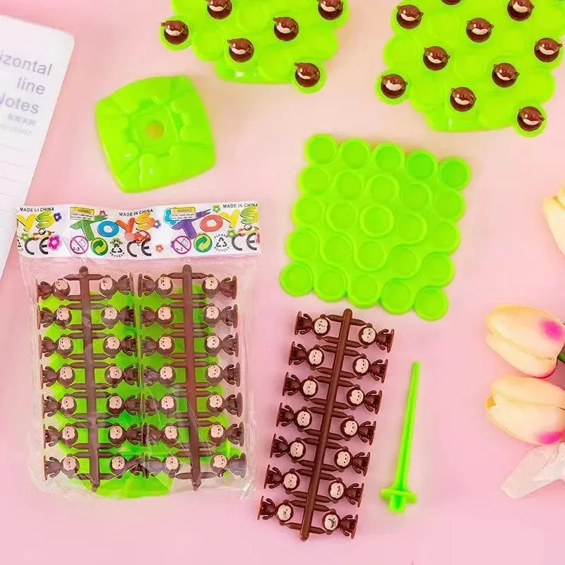 Mini-Affen-Balance-Baum, Familienspiele, Desktop-Spielzeug für Kinder, Geburtstagsfeier, Gastgeschenke, Babyparty-Geschenke, Pinata-Füller