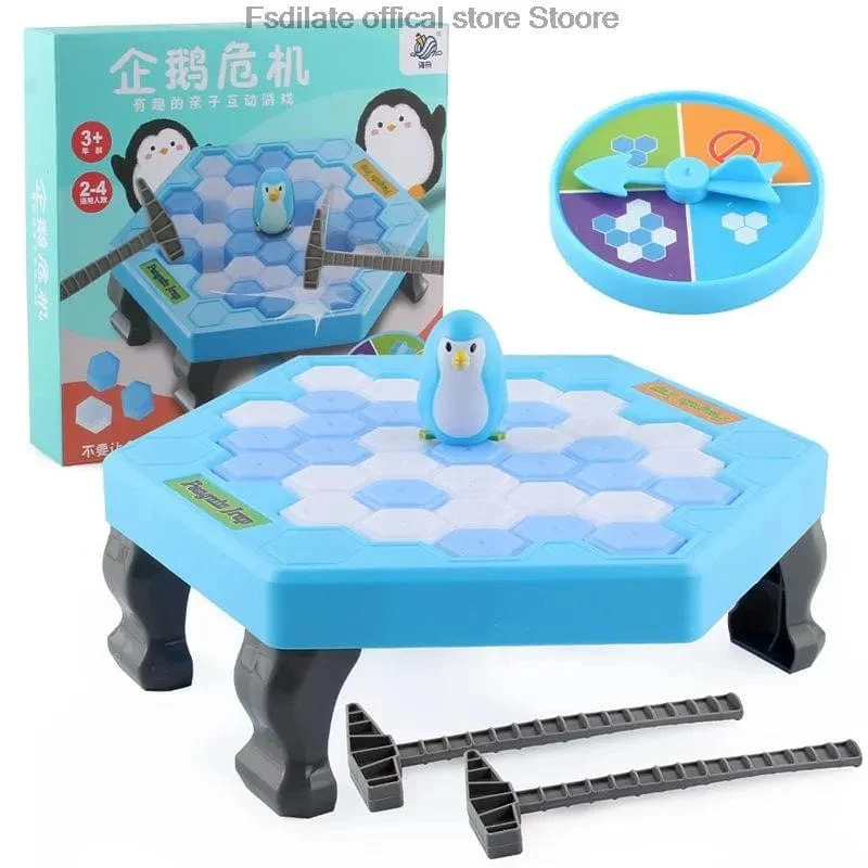 Pinguin Breaking Ice Tischspiel Eltern-Kind Interaktives Puzzle Spielzeug Partyspiel für Kinder Juegos Familienspiele Geburtstagsgeschenkspielzeug