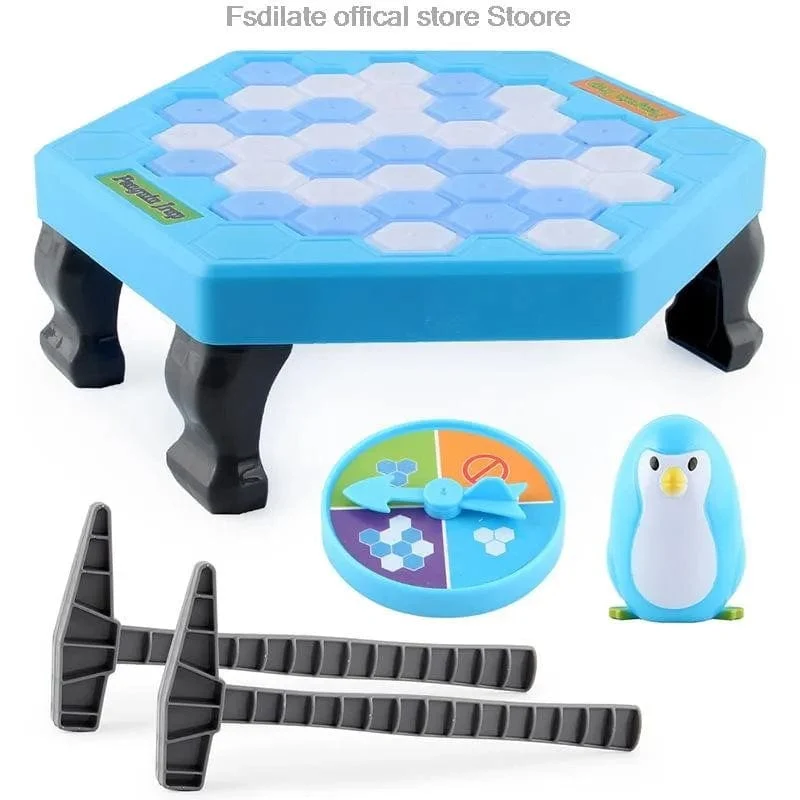 Pinguin Breaking Ice Tischspiel Eltern-Kind Interaktives Puzzle Spielzeug Partyspiel für Kinder Juegos Familienspiele Geburtstagsgeschenkspielzeug