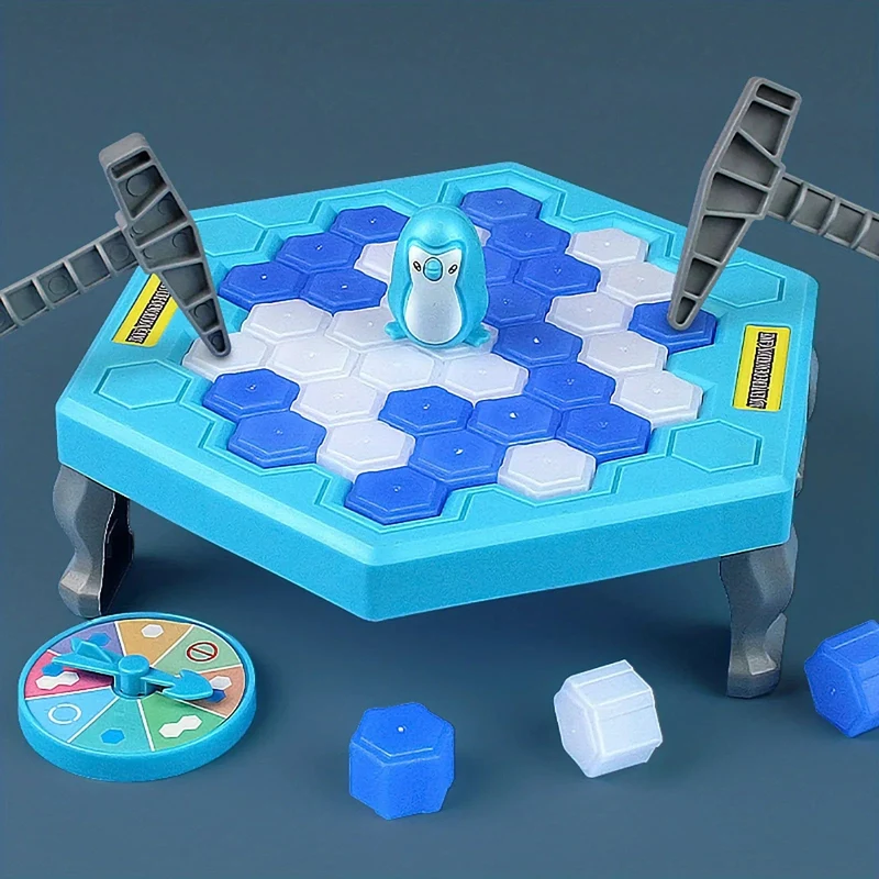 Pinguin Breaking Ice Tischspiel Eltern-Kind Interaktives Puzzle Spielzeug Partyspiel für Kinder Juegos Familienspiele Geburtstagsgeschenkspielzeug