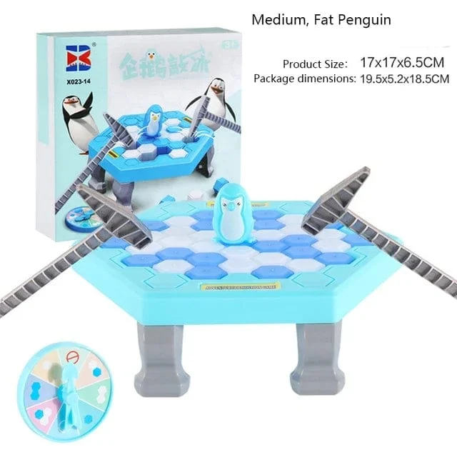 Pinguin Breaking Ice Tischspiel Eltern-Kind Interaktives Puzzle Spielzeug Partyspiel für Kinder Juegos Familienspiele Geburtstagsgeschenkspielzeug