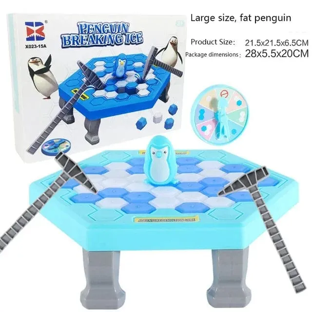 Pinguin Breaking Ice Tischspiel Eltern-Kind Interaktives Puzzle Spielzeug Partyspiel für Kinder Juegos Familienspiele Geburtstagsgeschenkspielzeug