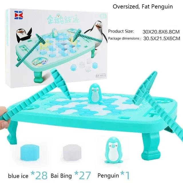 Pinguin Breaking Ice Tischspiel Eltern-Kind Interaktives Puzzle Spielzeug Partyspiel für Kinder Juegos Familienspiele Geburtstagsgeschenkspielzeug