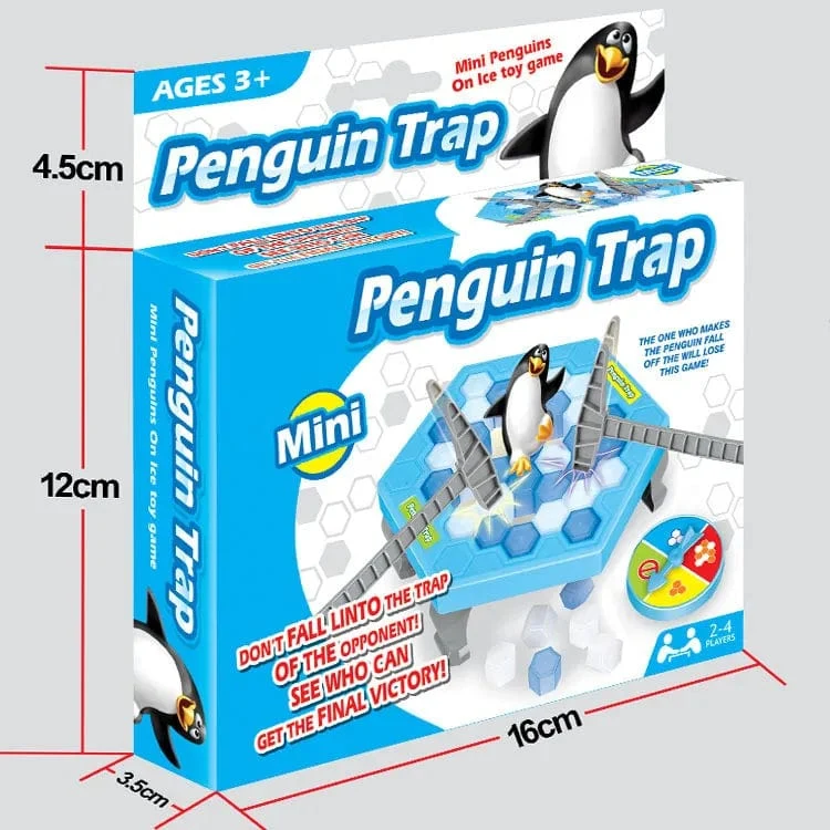 Pinguin Breaking Ice Tischspiel Eltern-Kind Interaktives Puzzle Spielzeug Partyspiel für Kinder Juegos Familienspiele Geburtstagsgeschenkspielzeug