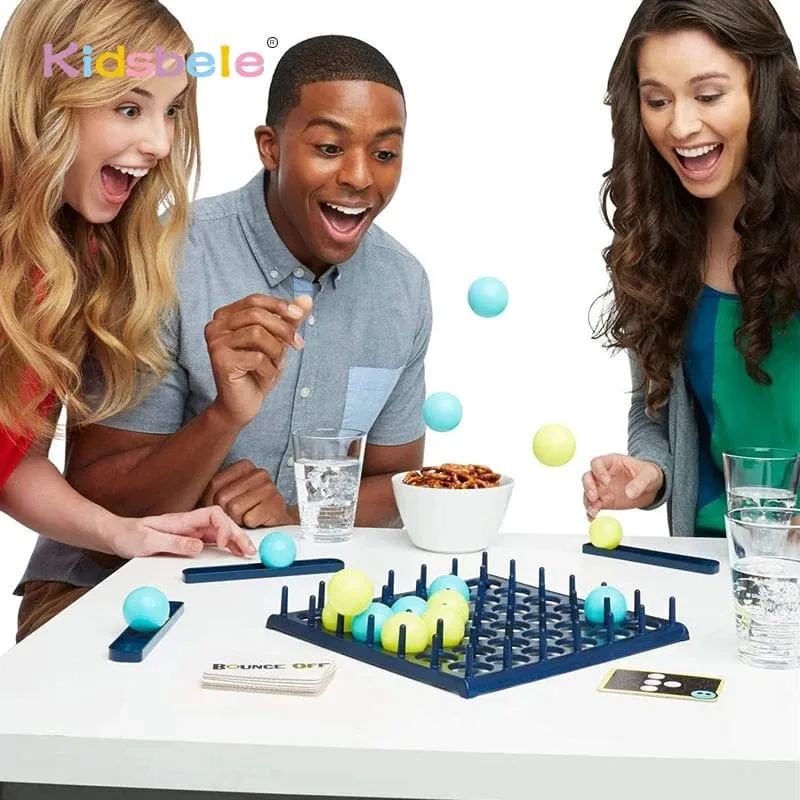Kinder-Ball-Hüpfspiel, Eltern-Kind-Interaktion, Brettspiel, Kleinkind-Wurfballspiel, lustiges Partyspiel