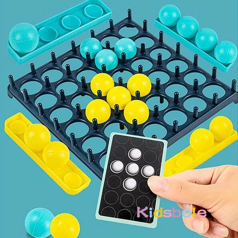 Kinder-Ball-Hüpfspiel, Eltern-Kind-Interaktion, Brettspiel, Kleinkind-Wurfballspiel, lustiges Partyspiel