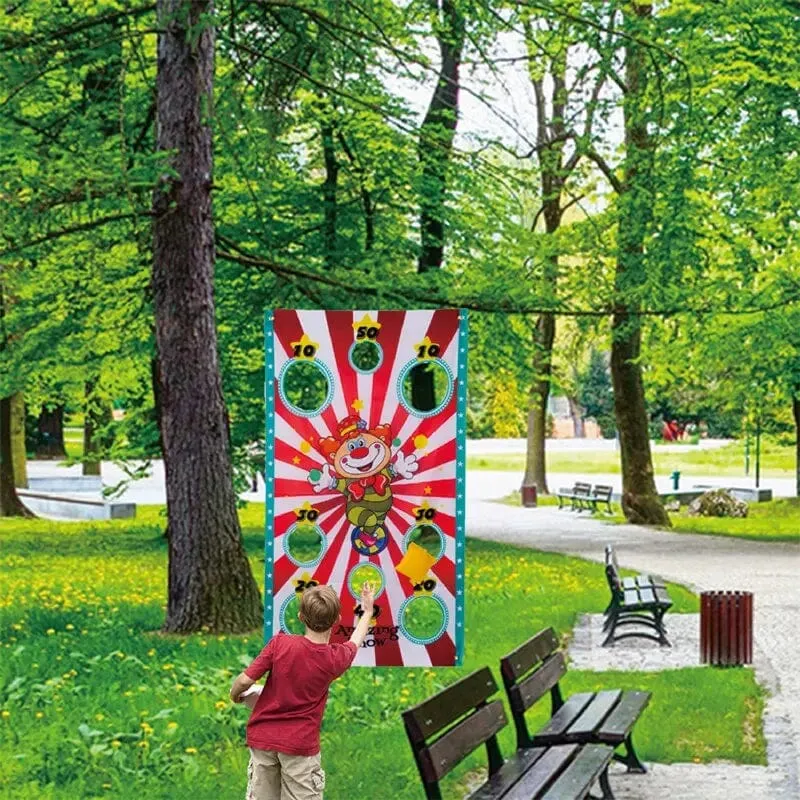 Lustiges Spiel Sitzsäcke Spielzeug Spiel Sitzsäcke Sicheres Werfen Wurfsäcke für Erwachsene Kinder Outdoor Weihnachtsfeier Karneval Spiele Spielzeug