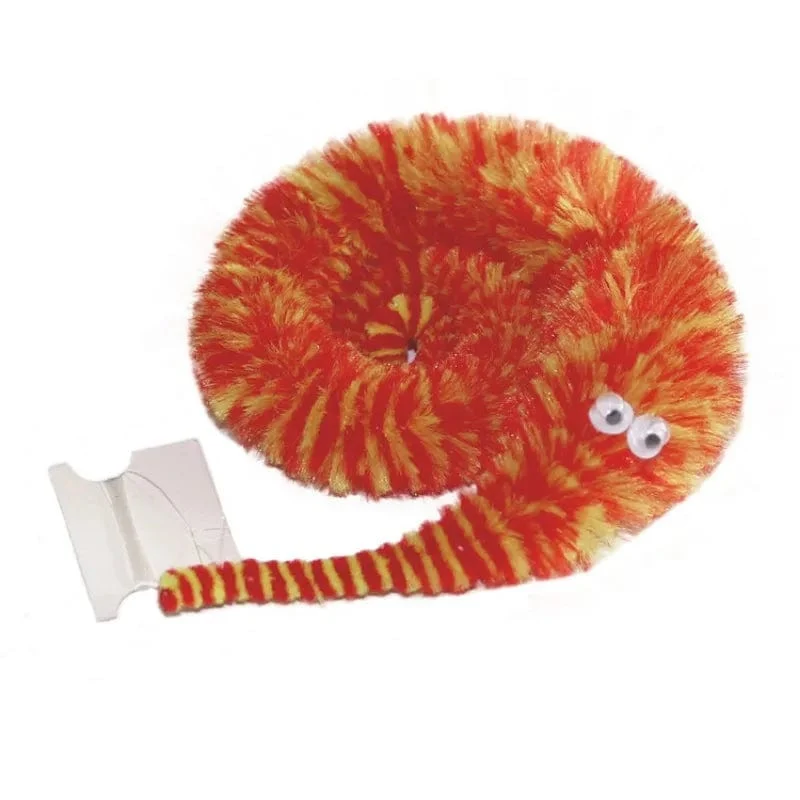 Lustiger Wurm, magische Requisiten, Spielzeug für Kinder, Kinder, Anfänger, wackeliger, verdrehter Wurm mit unsichtbarer Schnur, Partyspiele, Trickspielzeug