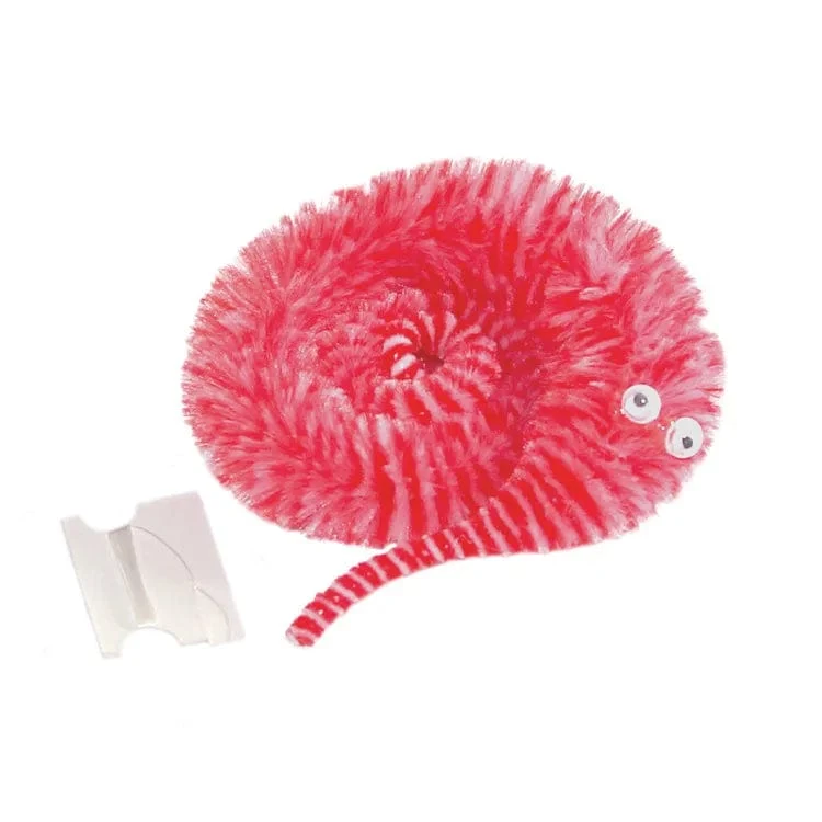 Lustiger Wurm, magische Requisiten, Spielzeug für Kinder, Kinder, Anfänger, wackeliger, verdrehter Wurm mit unsichtbarer Schnur, Partyspiele, Trickspielzeug