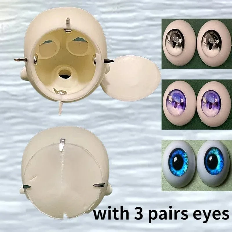 Vollständiges Set 1/6 BJD Puppe Modeanzug 30CM Puppe mit 3 Paar Augen Blythe Puppe Kinder Mädchen Spielzeug Geschenk (offener Kopf)
