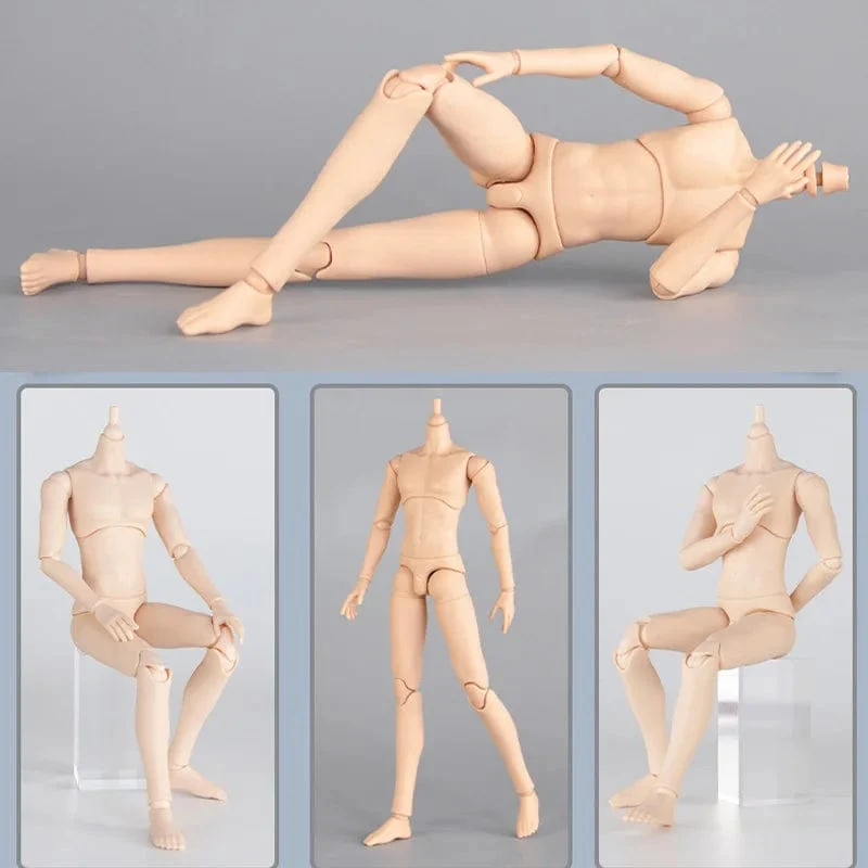 22 cm 23.5 cm YMY23/25 Männliche Körper Joint Puppe DIY Junge Körper für Blyth, GSC Kopf, ob22, ob23, ob24 BJD Puppe Zubehör Spielzeug