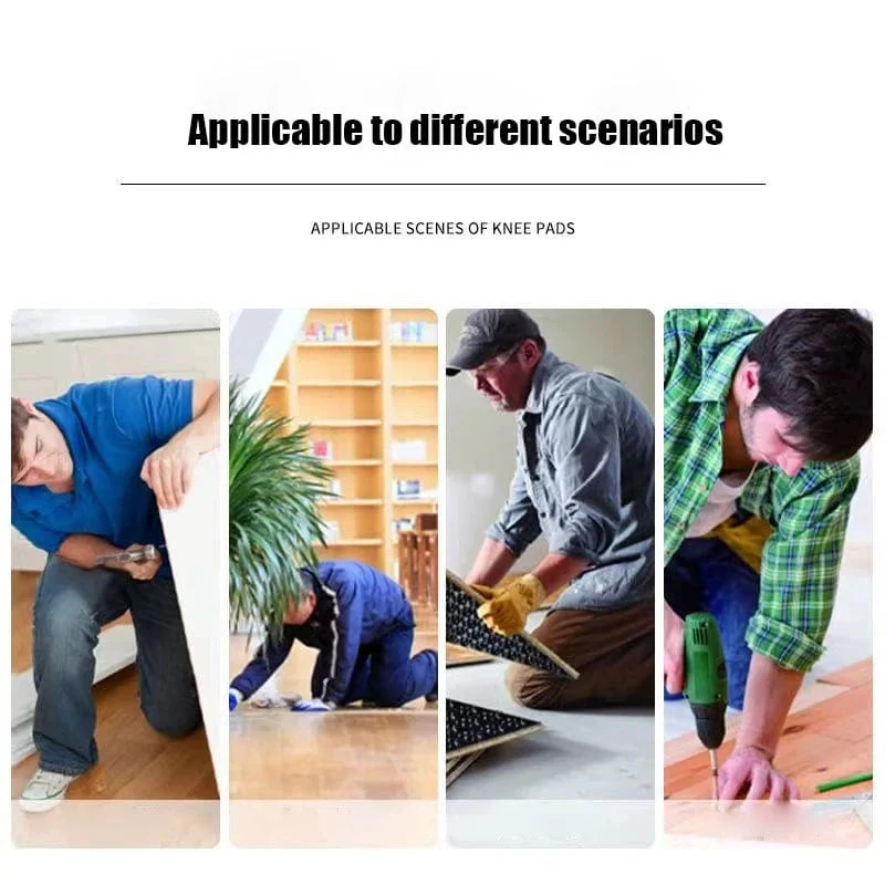 1 Paar Knieschützer aus weichem Schaumstoff für die Arbeit, Kniepolsterung für Gartenarbeit, Reinigung, schützender Sport-Knieschoner, Bauarbeiter, Sicherheit am Arbeitsplatz