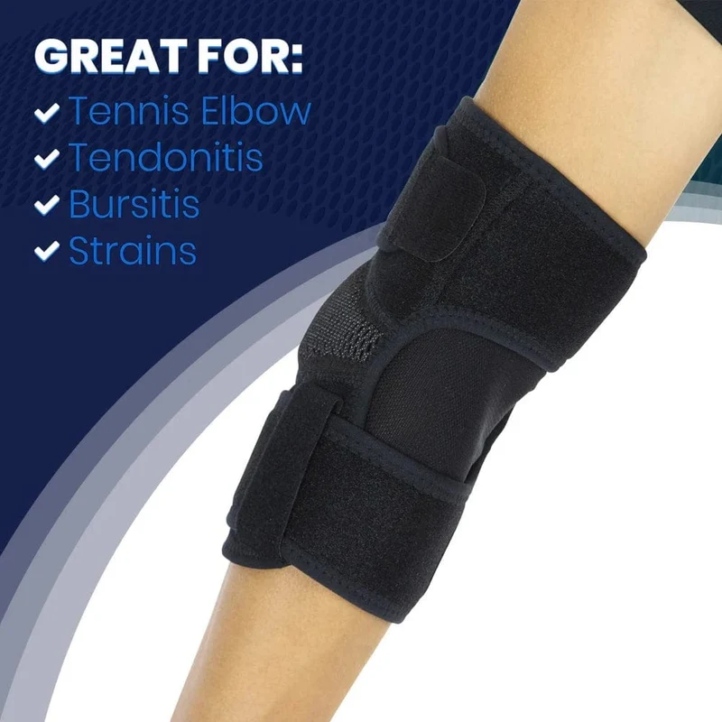 1 PC Männer Frauen Neopren Kompression Ärmel Ellenbogen Brace Wrap für Sehnenentzündung Bursitis Linken Rechten Arm Unterstützung Epicondylitis Golfer