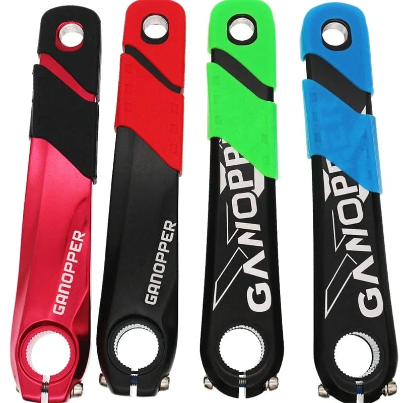 ENLEE Kurbelschutzhülle für Mountainbikes, MTB-Fahrradkurbelgarnitur, Kurbelarmschutz, universell, 4 Stück/1 Set