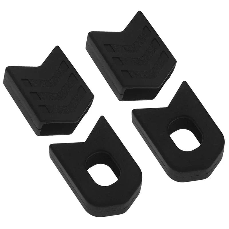 ENLEE Kurbelschutzhülle für Mountainbikes, MTB-Fahrradkurbelgarnitur, Kurbelarmschutz, universell, 4 Stück/1 Set