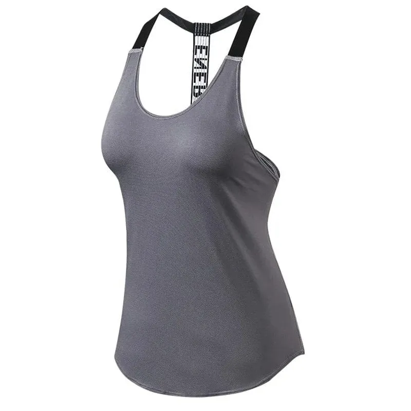2024 Gym Tops frauen Sport Top Brief Backless Shirts Ärmellose Yoga Tops Fitness Läuft Schnell Trocken Tank Crop Top
