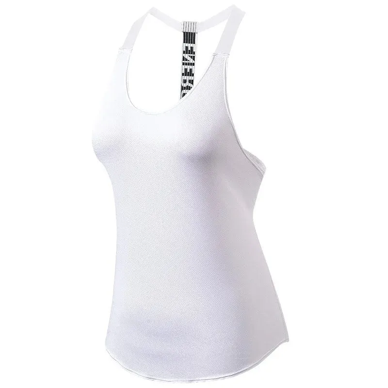 2024 Gym Tops frauen Sport Top Brief Backless Shirts Ärmellose Yoga Tops Fitness Läuft Schnell Trocken Tank Crop Top
