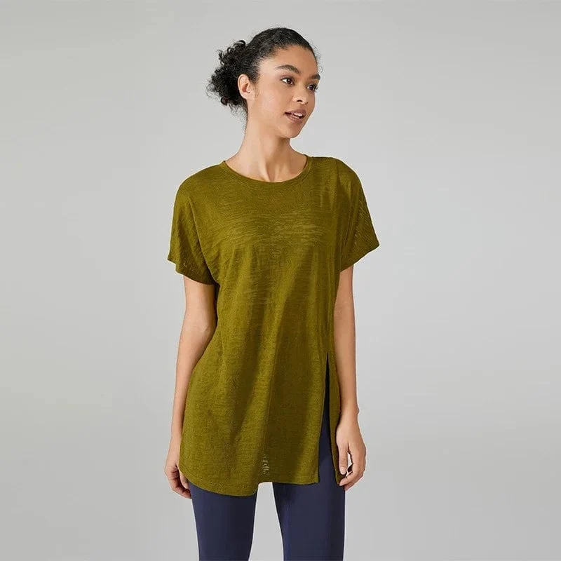 2023 sommer Yoga Tops Sport Hemd Frauen Fitness Gym Top Yoga Lauf T-shirts Weibliche Sport Top Schnell Trocknend Workout Tops für Frauen