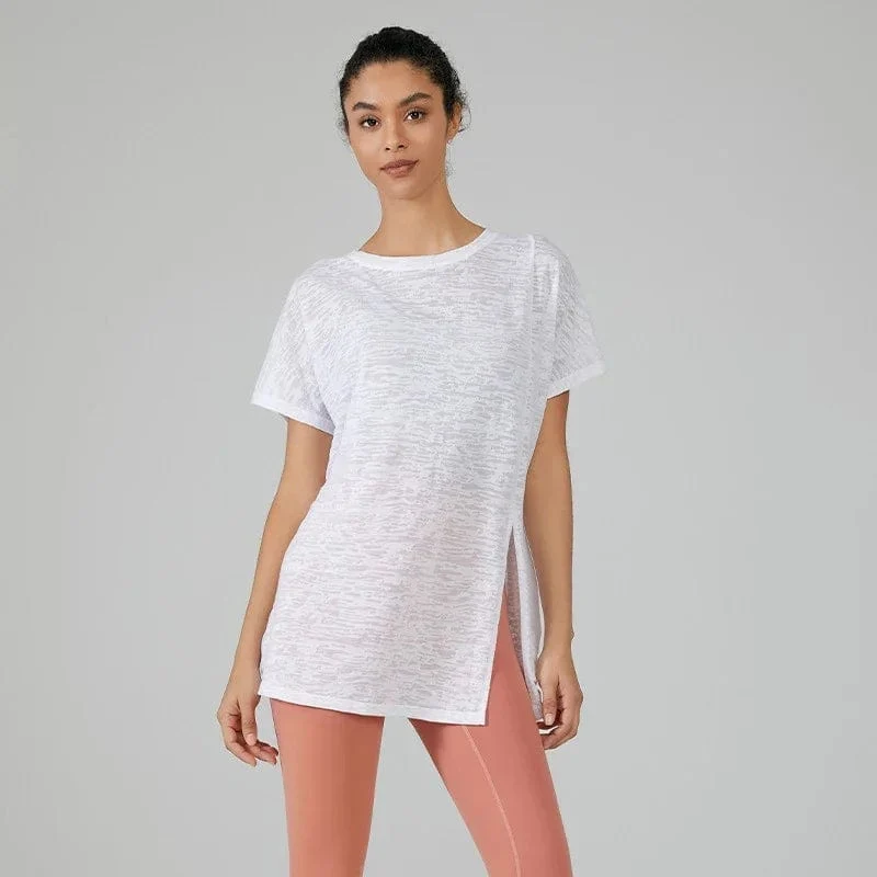 2023 sommer Yoga Tops Sport Hemd Frauen Fitness Gym Top Yoga Lauf T-shirts Weibliche Sport Top Schnell Trocknend Workout Tops für Frauen