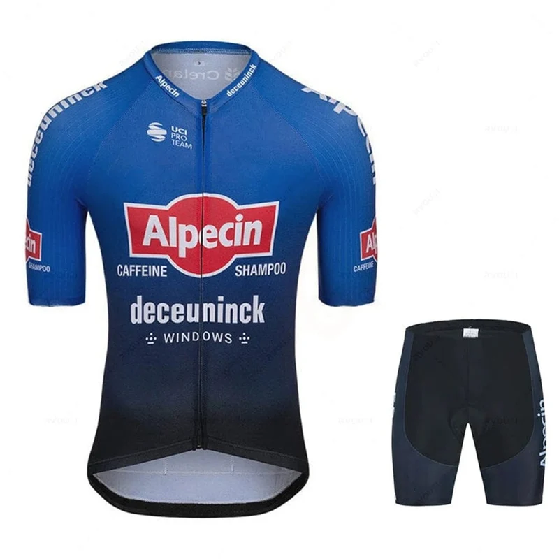 2023 Alpecin Fenix ​​Radfahren Jersey Set männer Rennrad Shirts Anzug Fahrrad Bib Shorts MTB Tragen Maillot Culotte Radfahren Kleidung